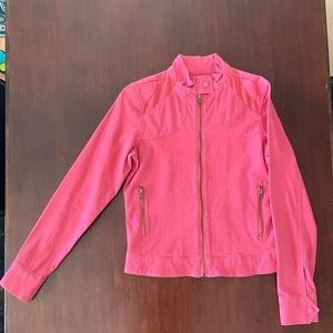 Pink Tulle Motto Jacket